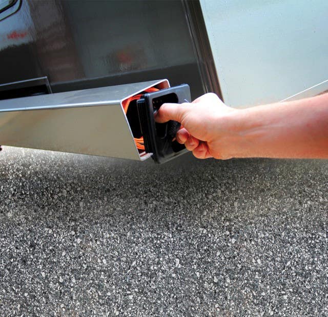 Camco Mfg 40325 RV Bumper Cap with Insect Screen, 2-Pack