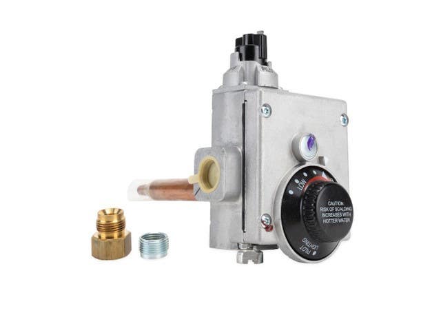 Camco Mfg 08401 Replacement Water Heater Natural Gas Control, White Rodgers