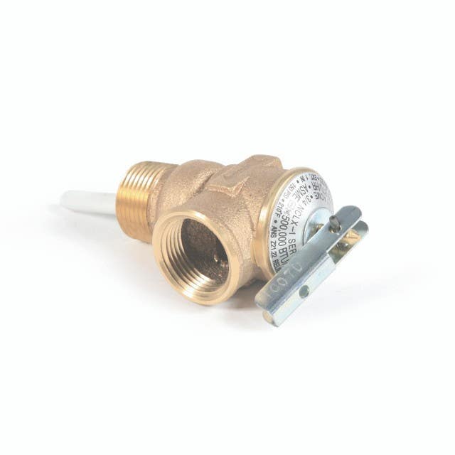 Camco Mfg 10463 T&P Valve 3/4" w/1" Probe Coated, 150psi