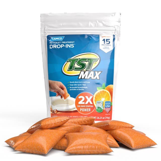 Camco Mfg 41189 TST MAX Marine/RV Toilet Treatment Drop-Ins