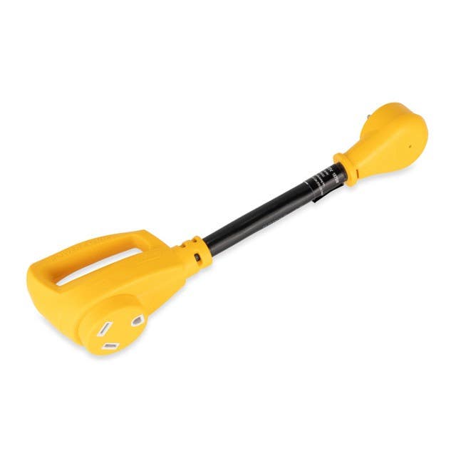 Camco Mfg 55163 Power Grip 12" Dogbone 12", 15AM/30AF, 125V/1875W