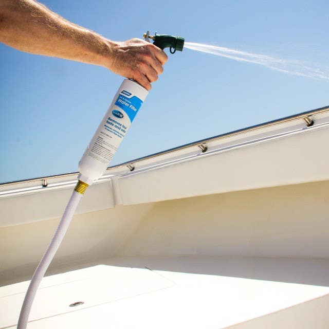 Camco Mfg 40645 TastePURE RV & Marine Water Filter, PDQ