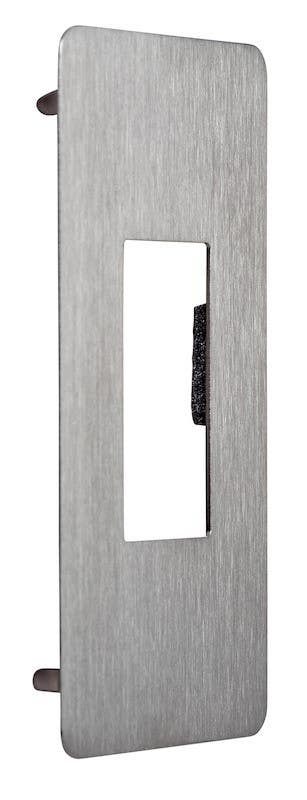 Ekey 101445 Design Element FS IN STG Flat, Stainless Steel Gray
