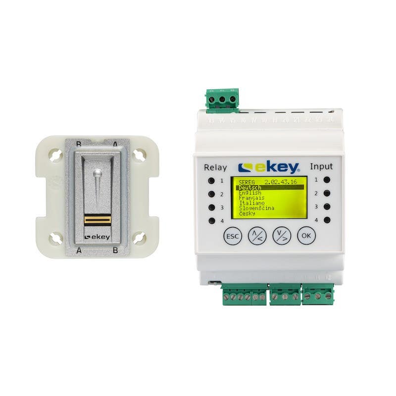 Ekey 101660 Home Set OM I DRM 2 Finger Scanner Set 2 RelayS 99 Fingers