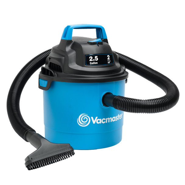 Vacmaster VOM205P 2 Peak HP Wall Mountable Wet/Dry Vacuum, 2.5-Gallon