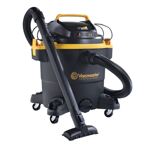 Vacmaster VJF912PF 0202 4.5 Peak HP Wet/Dry Vacuum, 9-Gallon