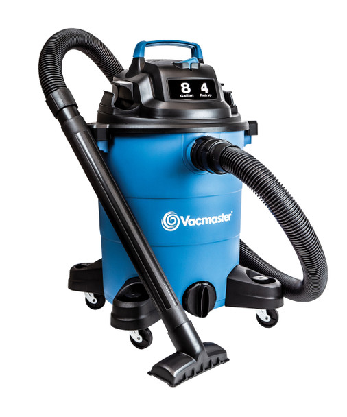 Vacmaster VOC809PF 8-Gallon 4 Peak HP Wet/Dry Vacuum