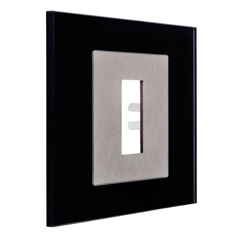 Ekey 101706 Frame FS OM503 GL, Frame FS OM503 Glass Black IP44