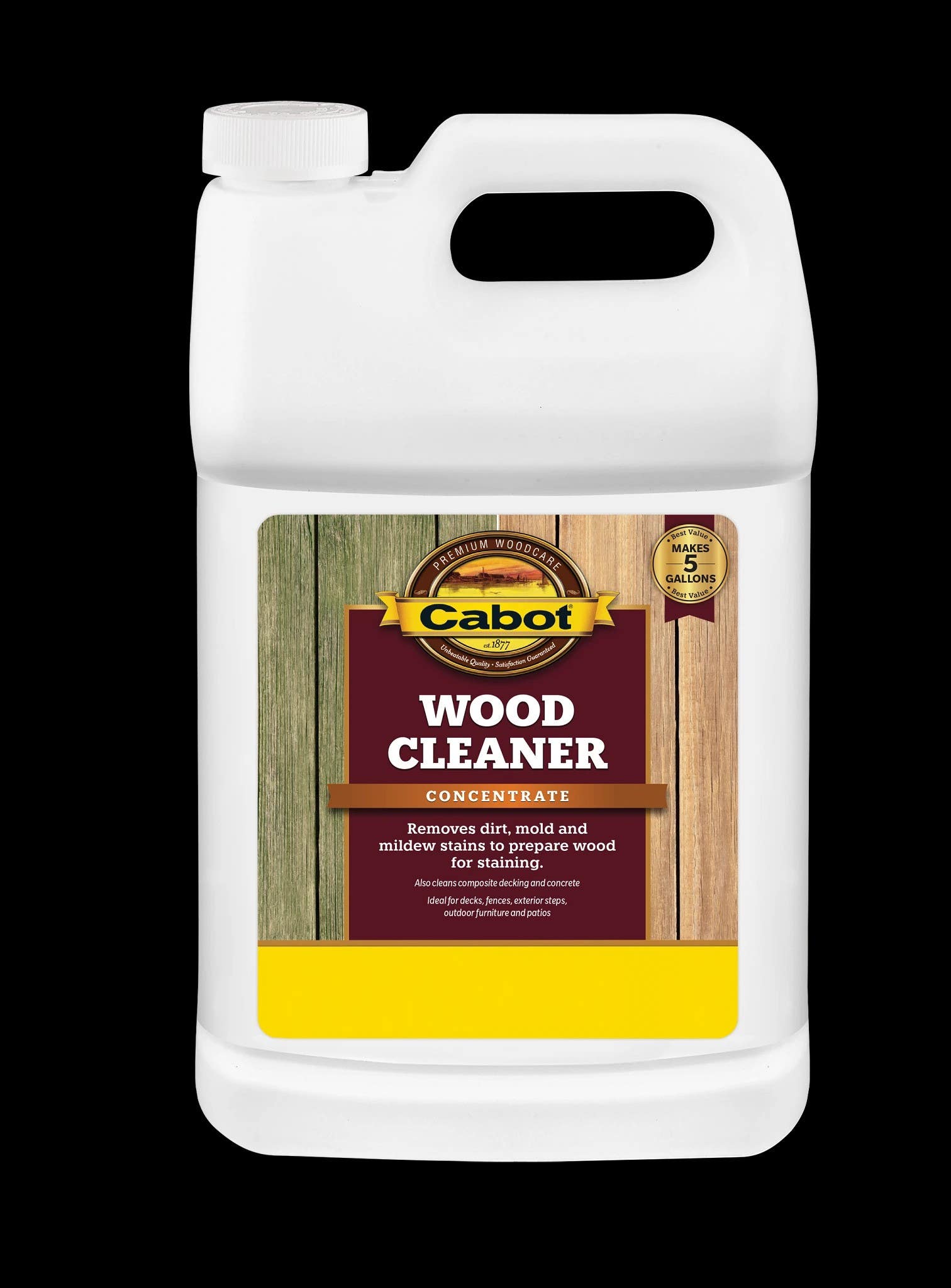 Cabot 8002-07 Wood Cleaner Concentrate, 1-Gallon