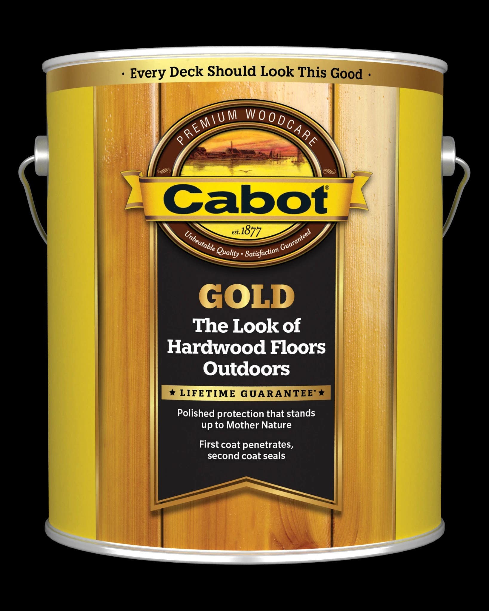 Cabot 19470 Series Gold, Ultimate Wood Finish, Low VOC, 1-Gallon