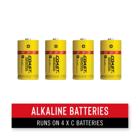 Coast C7050CP EAL15 Led Dual Color Lantern, 5 White or Red Modes