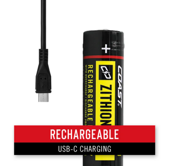 Coast 30331 XP9R Rechargeable Led Focusing Flashlight