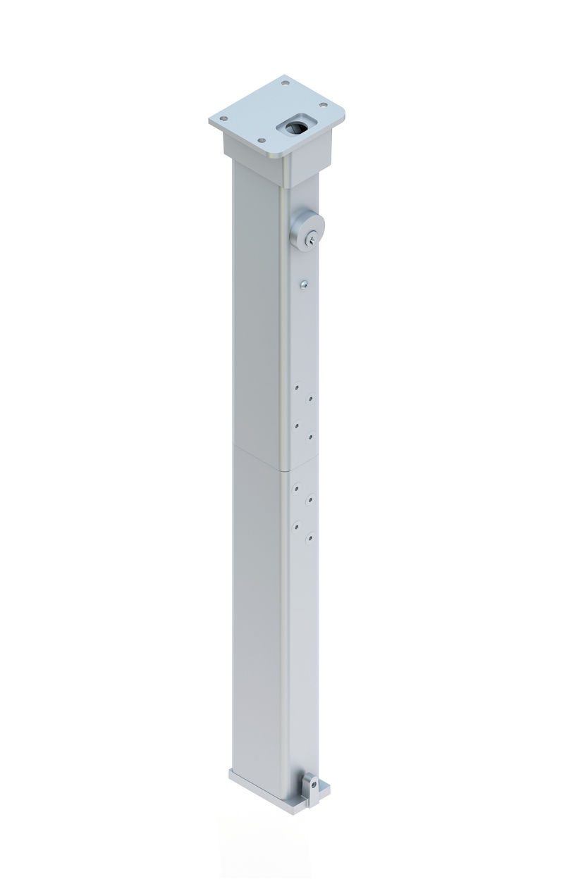 Sargent SML980S Split Lockable Mullion, Steel, Non-Fire Rated 96", Finish-Oxidized Bronze, Oil Rubbed