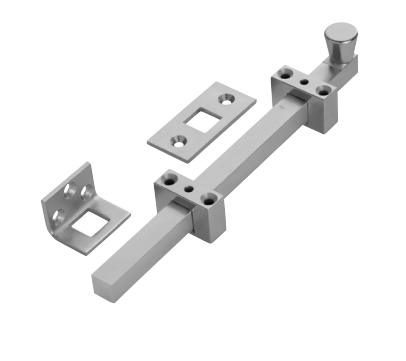 Sargent 988 Surface Bolt Kit, Used in Hurricane Code Applications, Finish-Bright Zinc Plated