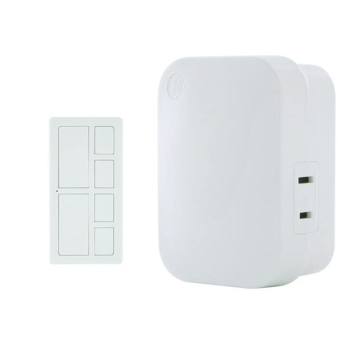 Jasco 36240 GE MySelectSmart Wireless Remote With Countdown Lighting Control, White