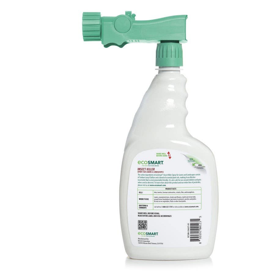Ecosmart 33607 Lawn Insect Killer, Hose End- 32 oz