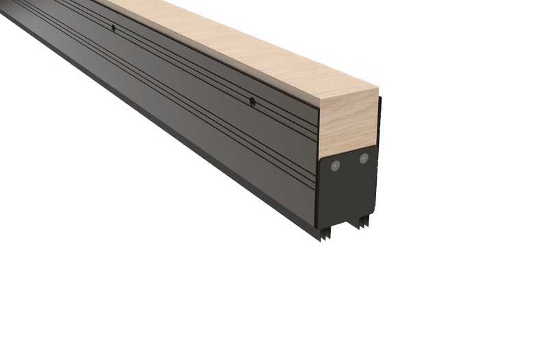 Pemko XG2212 U-Shaped Door Shoe w/ PemkoPrene Insert