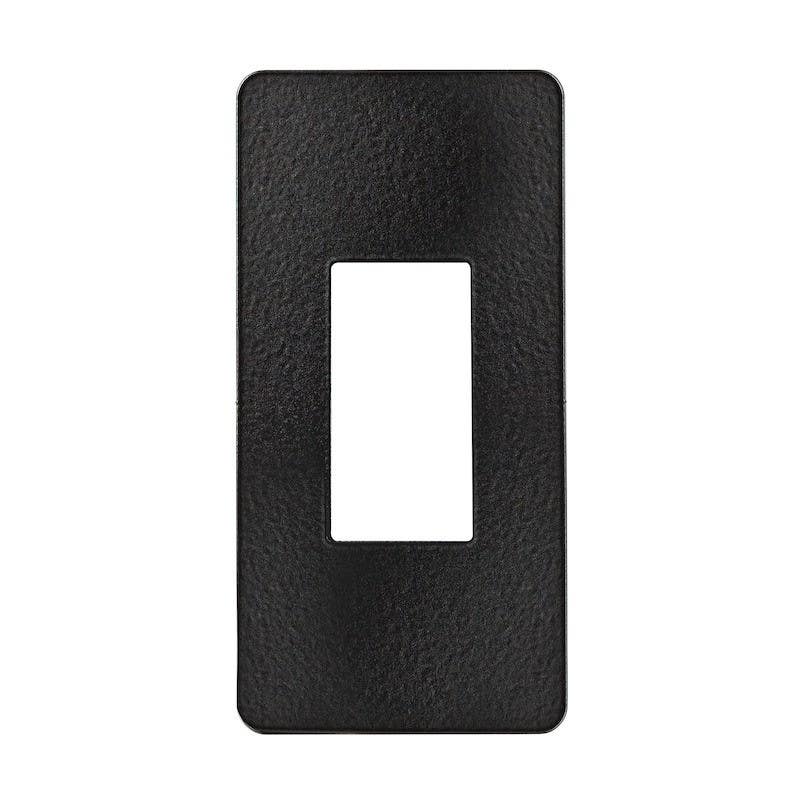Ekey 101902 Design Element FS IN BL Flat- Design Element, Black, RAL 9005-Alike, Matte