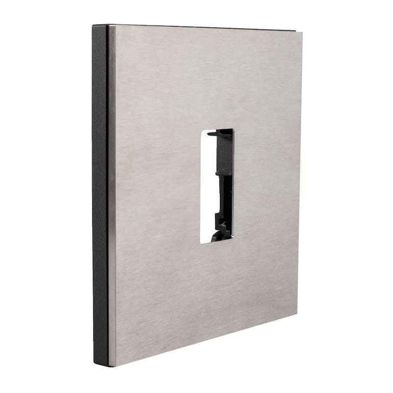 Ekey 101990 Modul Gira System 106 SG, Build-In Module for FS OM E, Stainless Steel Gray