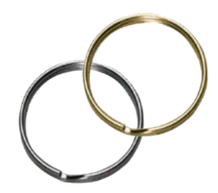 HY-KO Products KC101 Split Key Ring, 2-Pk