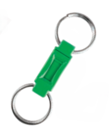HY-KO Products KC115 Plastic, Pull-Apart Key Ring