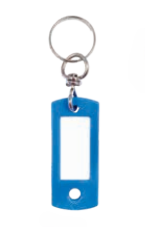 HY-KO Products KC139 Key ID Tag With Swivel Ring, 2-pk