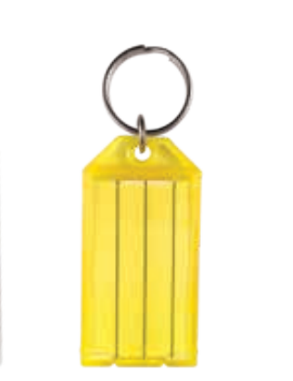 HY-KO Products KC143 Easy-Open Key Tag With Split Ring