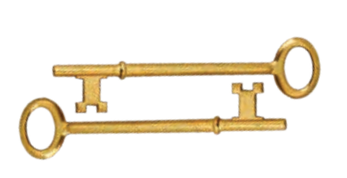 HY-KO Products KC200 Notched Skeleton Keys- 2pk