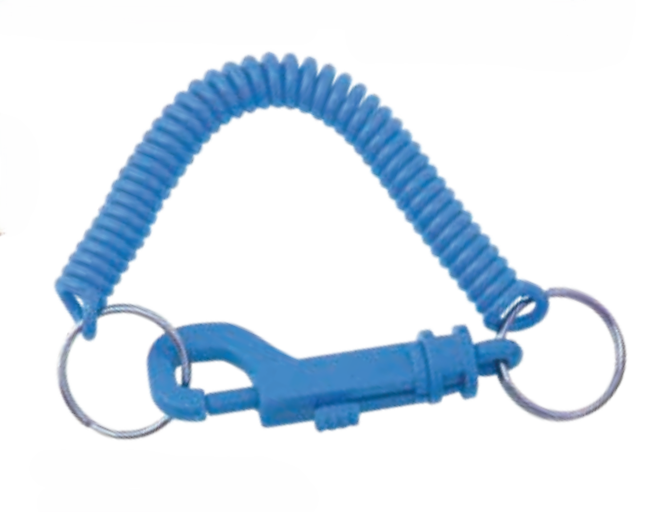 HY-KO Products KC153 Coiled Key Ring/Snap