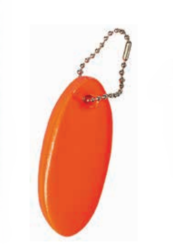 HY-KO Products KC159 Floatable Key Ring With Beaded Chain
