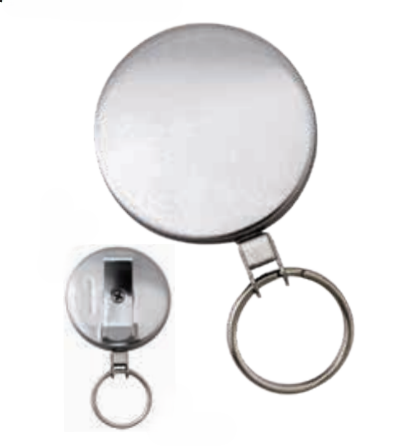 HY-KO Products KC188 Clip-on Chrome Key Reel 48in - Cable