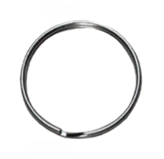 HY-KO Products KB112 3" Split Key Ring, 25-pk