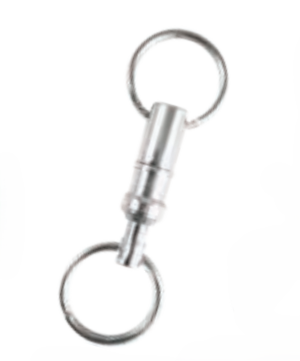 HY-KO Products KB116-BKT 3" Pull Apart Key Ring, 50-pc