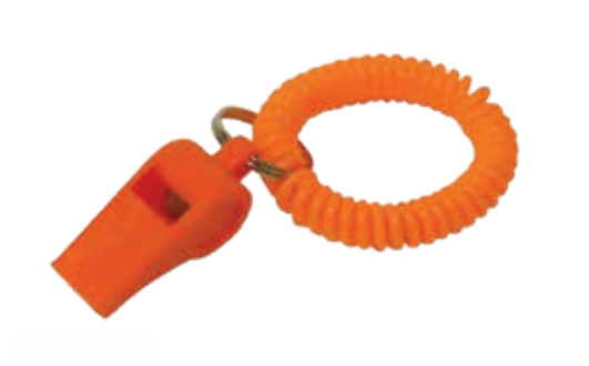 HY-KO Products KB352-BKT Wrist Coil With Whistle- 20pc.