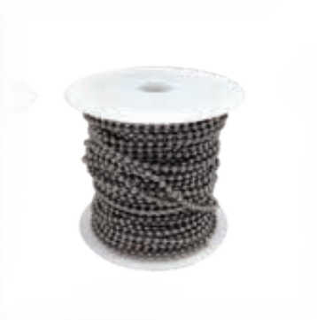 HY-KO Products KBC198 Beaded Chain Spool, 1/8", 100ft.