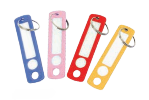 HY-KO Products KB382-BKT Key Tags - 20pc.