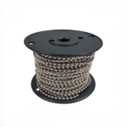 HY-KO Products KBC201 Nickel Plated Ball Chain, 3/16", 100ft.