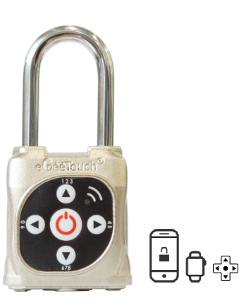 eGeeTouch 5-05305-94 Smart Mini Padlock (FULL METAL BODY) GT-5300