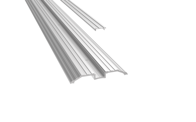 Pemko 65 Concealed Fastener Flat Saddle Threshold, 1/2" H