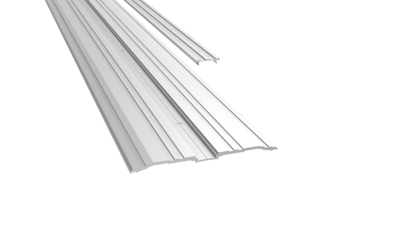 Pemko 671 Concealed Fastener Flat Saddle Threshold, 5" W x 1/4" H