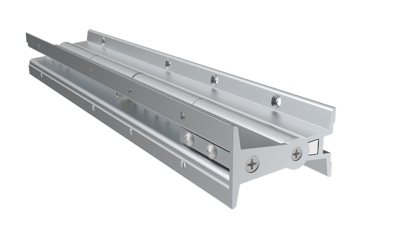 Pemko DSH1000 Behavioral Health Double Swing Hinge, Finish-Clear Anodized Aluminum