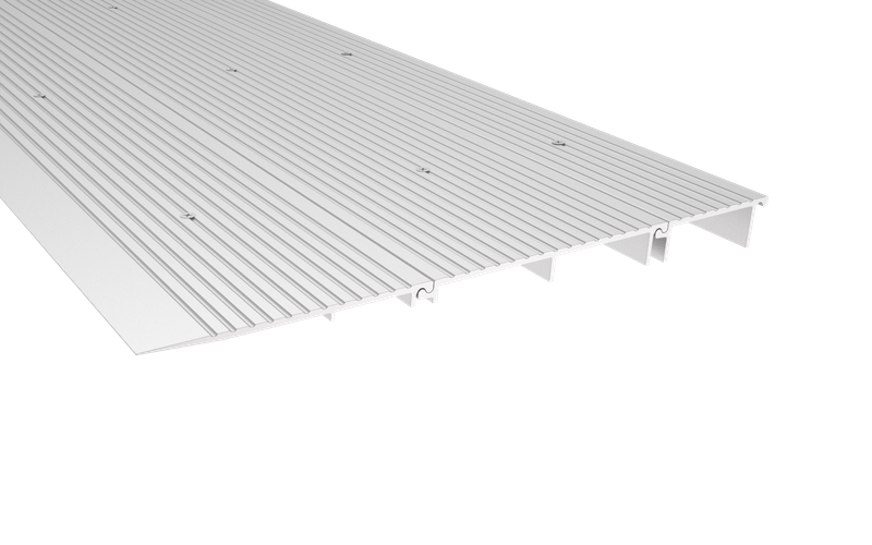 Pemko R1.25F Flush Modular Ramp Assembly w/ 1-1/4" H Offset, 15-1/2" W