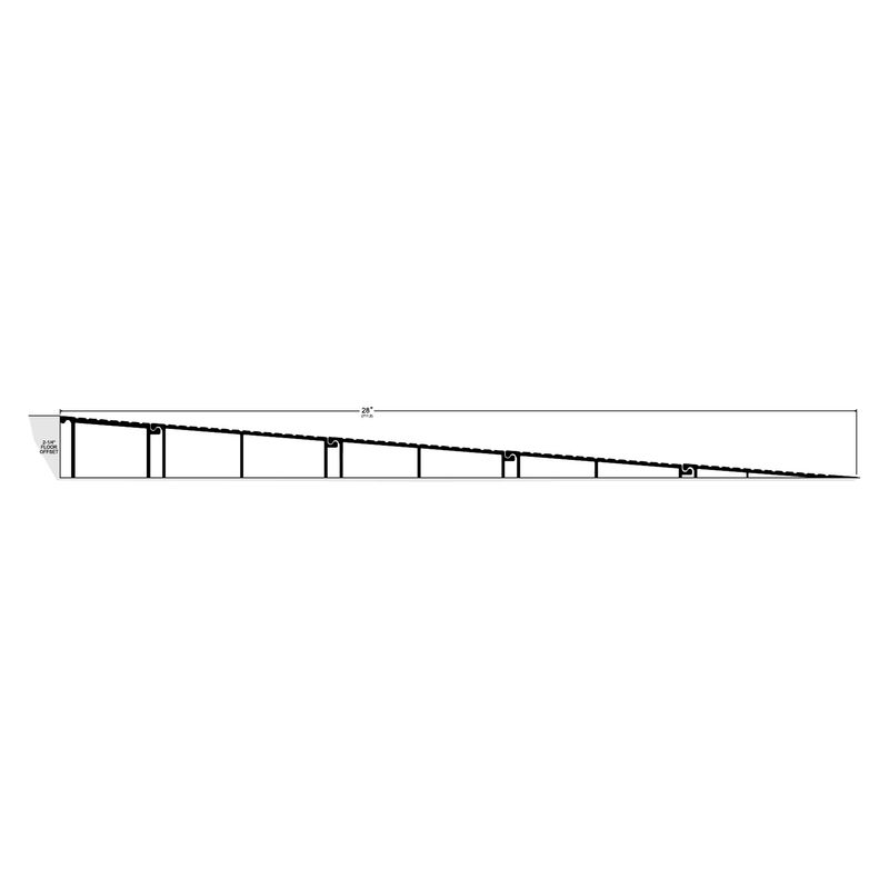 Pemko RVARI Modular Ramp Assembly, 17" W