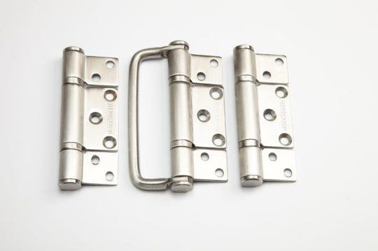 Pemko SF3S Henderson Securefold Hinge Set, Finish-Satin