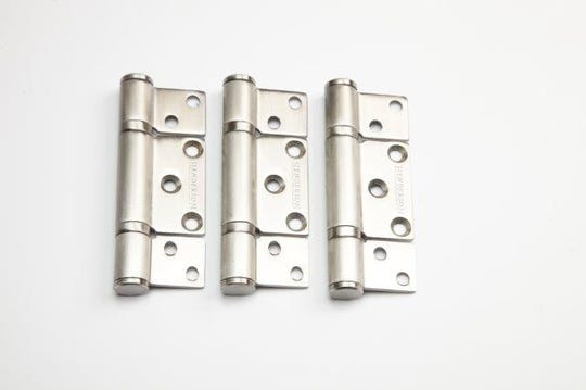 Pemko SF5S Henderson Securefold Hanger Set, Finish-Satin