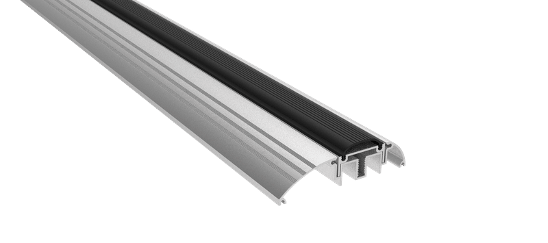 Pemko 250 Adjustable Eco-V Top Threshold, 4" W x 1-1/8" H