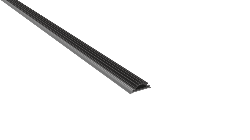 Pemko 208 Fixed Vinyl Top Threshold, 1-3/8" W x 9/16" H