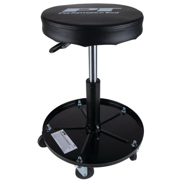 Performance Tool W85008 Pneumatic Rolling Shop Stool