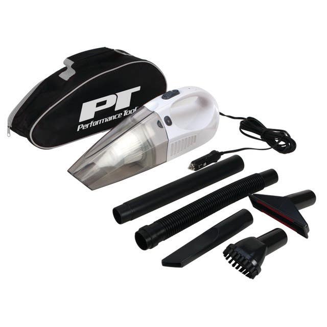 Performance Tool W50012 12V Portable Vacuum Cleaner