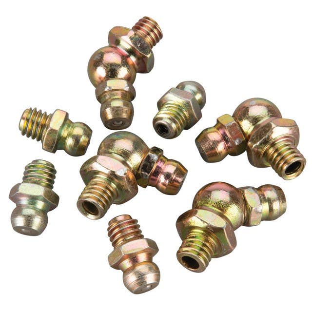 Performance Tool W54217 SAE Grease Fitting Assortment, 8 pc
